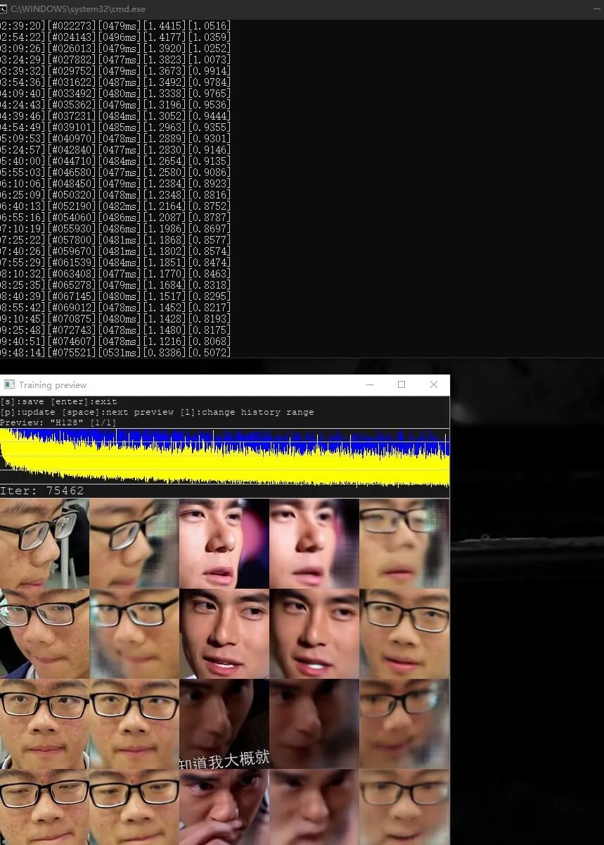 Training state with around 1.0 loss rate