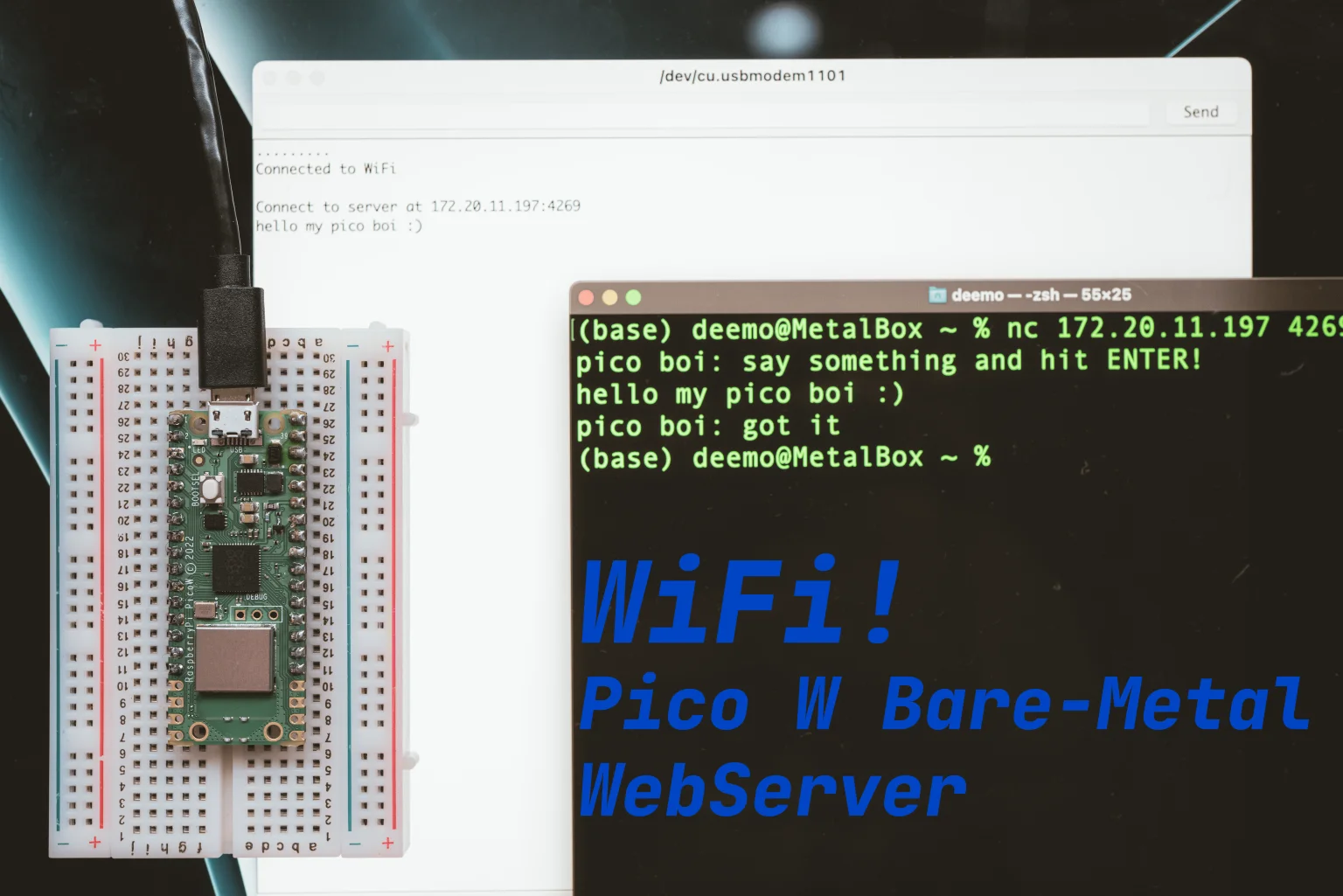 Bare Metal WebServer On Pi PicoW